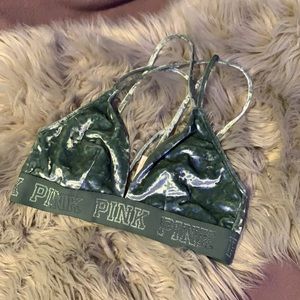 victoria’s secret green velvet brallete